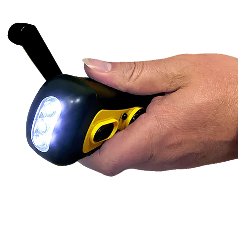 All-In-One Torch/Radio/Alarm