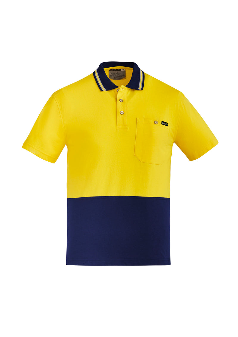 Hi Vis Cotton Short Sleeve Polo | ZH435