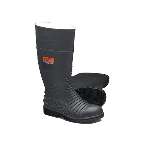 Blundstone | Grey Comfort Arch Steel Toe with Penetration Resistant Steel Midsole Gumboot | #024