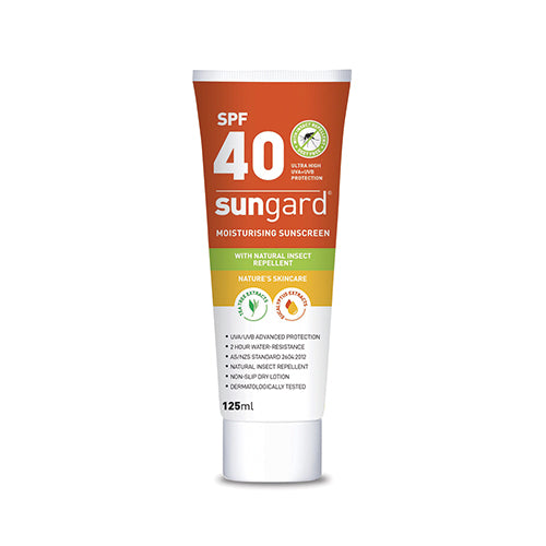 SunGard SPF 40 Sunscreen with Natural Insect Repellent | 125ml