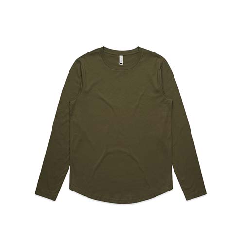 Womens Curve Long Sleeve Tee | 4055