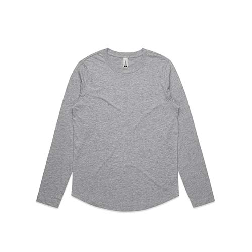 Womens Curve Long Sleeve Tee | 4055
