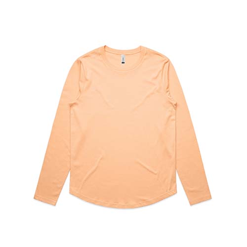 Womens Curve Long Sleeve Tee | 4055