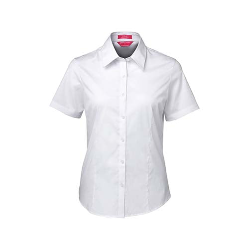 Ladies Urban Short Sleeve Poplin Shirt | 4PLUS