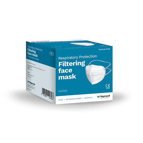 FFP2 Filtering Face Mask | 20 Masks per box (2 piece)