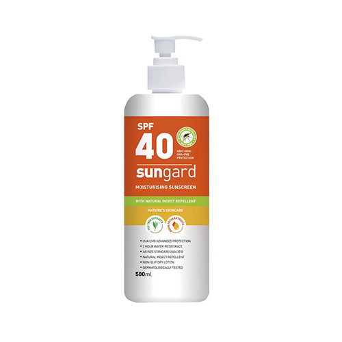 SunGard SPF 40 Sunscreen with Natural Insect Repellent | 500ml