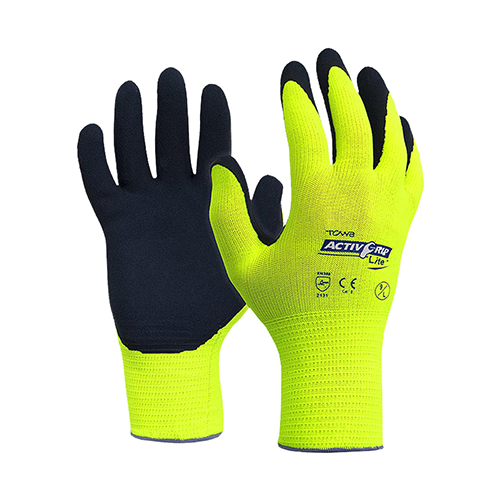 Towa Activgrip Lite Hi-Vis Gloves | Carton of 144 Pairs
