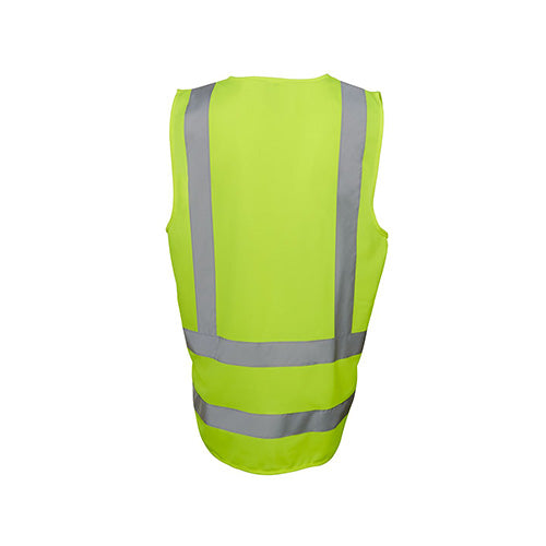 Hi Vis Zip Drop Tail H Pattern D/N Vest  | 6DNDV