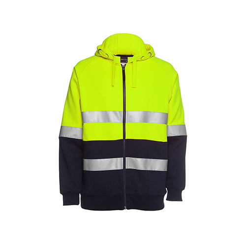 Hi Vis Day & Night Full Zip Fleece Hoodie | 6DNH