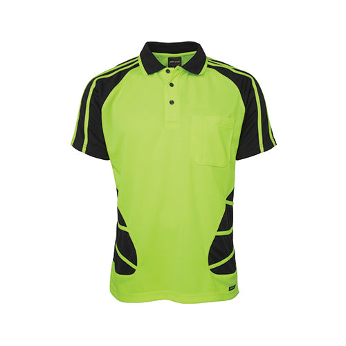 Hi Vis Short Sleeve Spider Polo | 6HSP