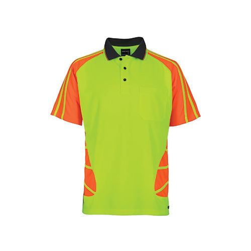 Hi Vis Short Sleeve Spider Polo | 6HSP