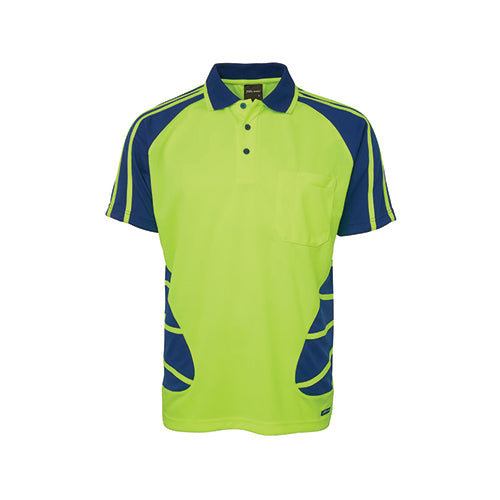 Hi Vis Short Sleeve Spider Polo | 6HSP