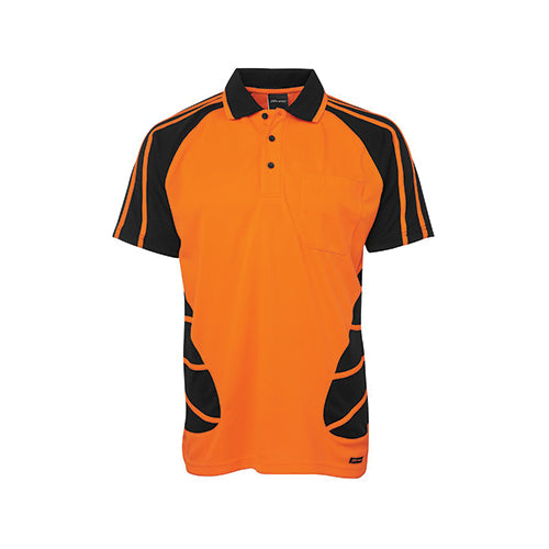 Hi Vis Short Sleeve Spider Polo | 6HSP