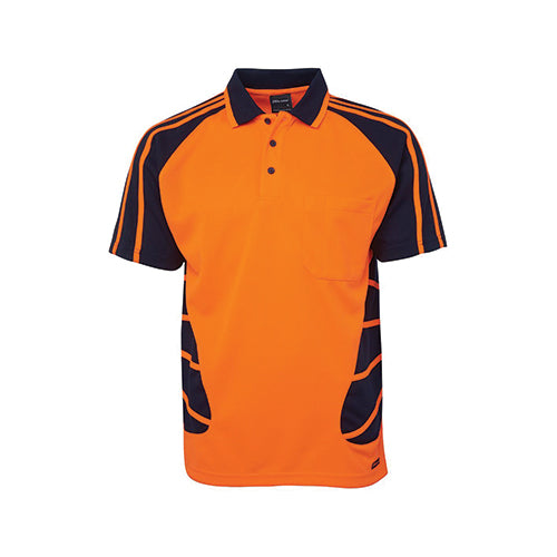 Hi Vis Short Sleeve Spider Polo | 6HSP