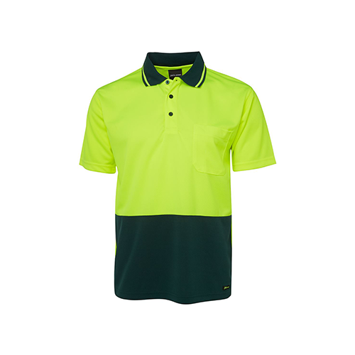Hi Vis Non Cuff Traditional Polo | 6HVNC
