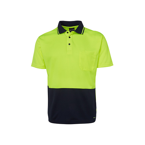 Hi Vis Non Cuff Traditional Polo | 6HVNC