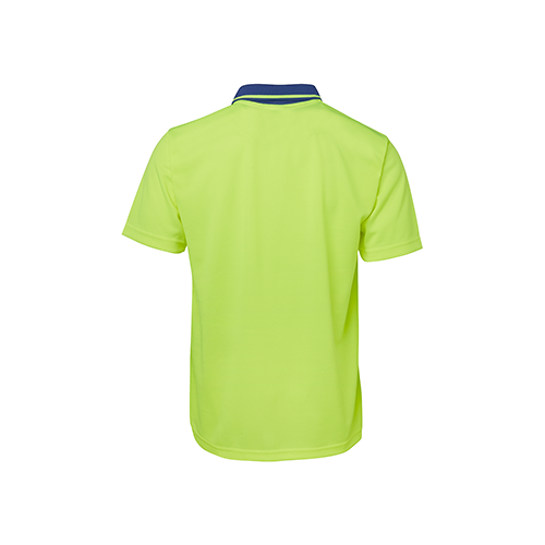 Hi Vis Non Cuff Traditional Polo | 6HVNC