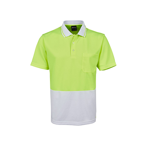 Hi Vis Non Cuff Traditional Polo | 6HVNC
