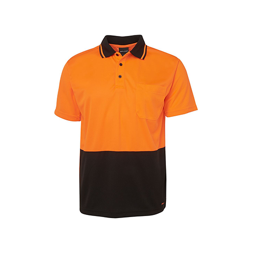 Hi Vis Non Cuff Traditional Polo | 6HVNC