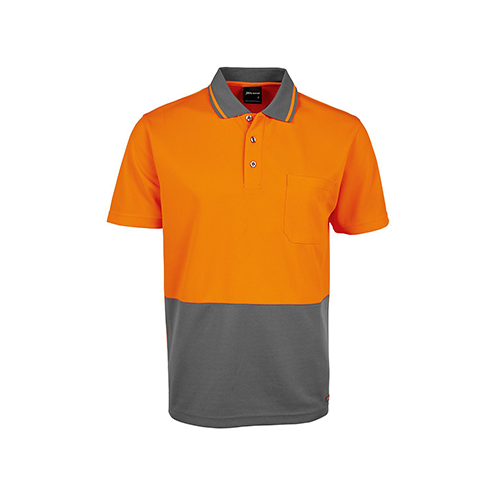 Hi Vis Non Cuff Traditional Polo | 6HVNC