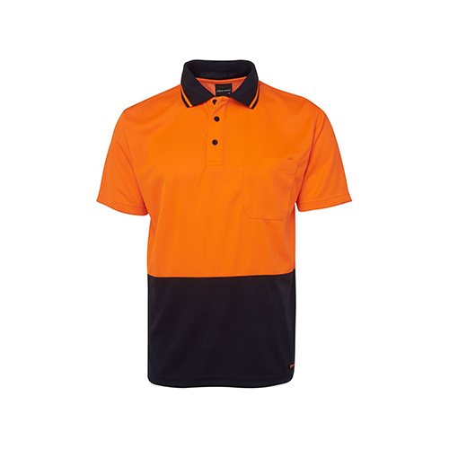 Hi Vis Non Cuff Traditional Polo | 6HVNC