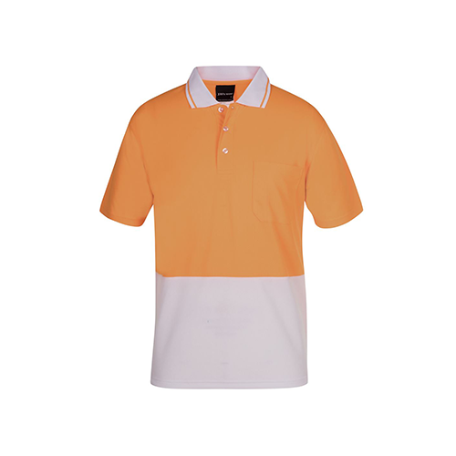 Hi Vis Non Cuff Traditional Polo | 6HVNC