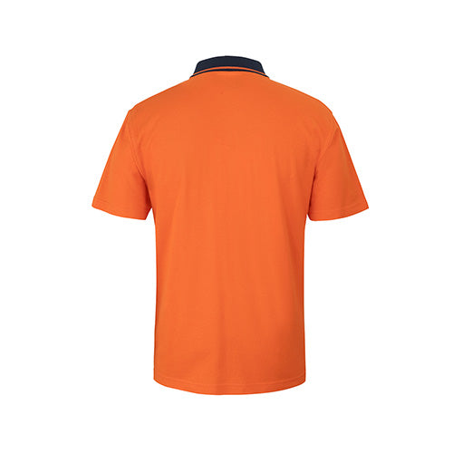 Hi Vis Short Sleeve Cotton Pique Trad Polo | 6HVQS