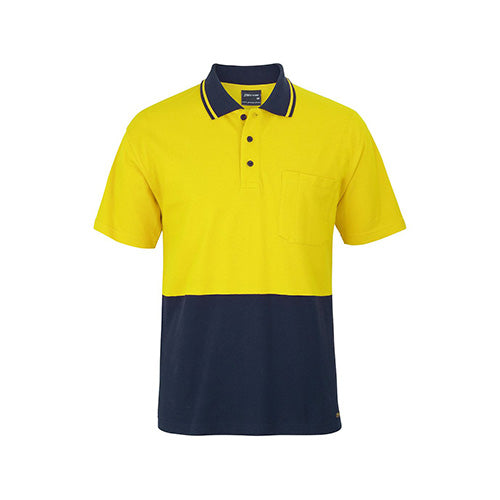 Hi Vis Short Sleeve Cotton Pique Trad Polo | 6HVQS