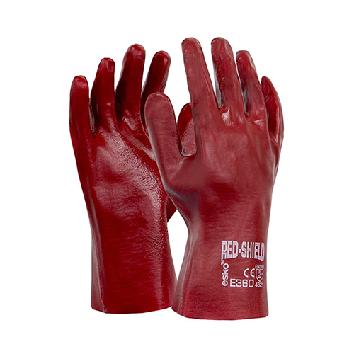 Esko | Red Shield Gauntlet 27cm Glove | 72 Pairs