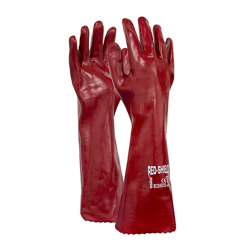Red Shield Gauntlet 45cm Glove | 48 Pairs