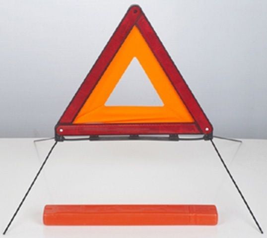 Reflective Warning Triangle - Version 2 with Thin legs