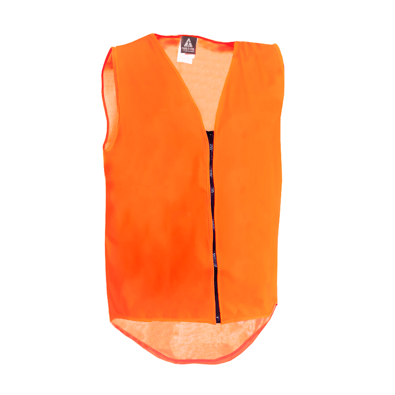 Zipped Hi-Vis Vest - No Pockets | 801028