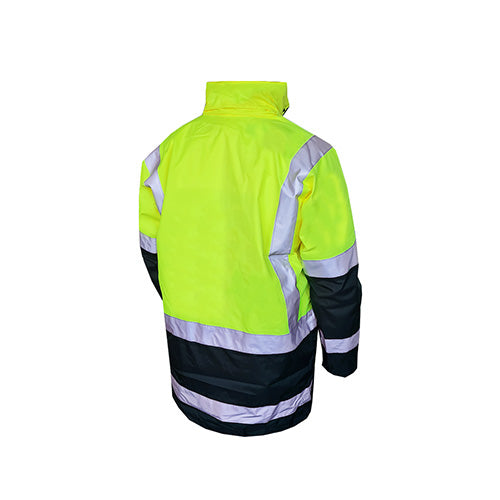 Yellow/Navy Essentials Waterproof Jacket DN | 801060