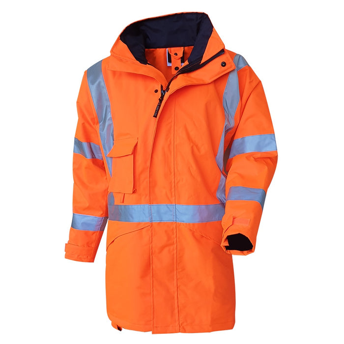 Safe T Tec | TTMC Torrential Full Orange Waterproof Jacket DN | 801261