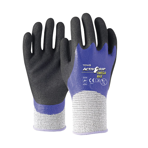 Towa Activgrip Omega Max Cut 5 Gloves | Carton of 72  Pairs