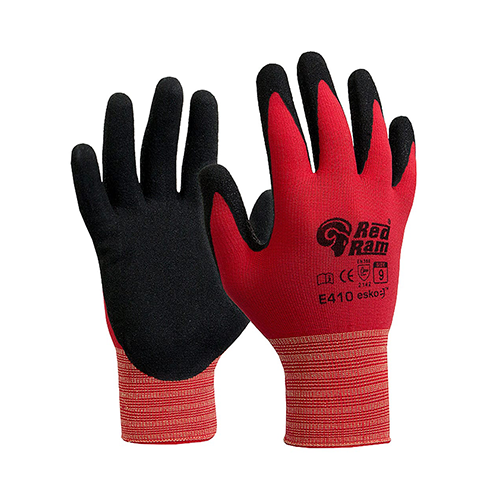 Esko | Red Ram Latex Gloves | 12 Pairs