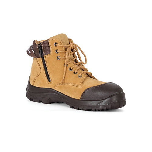 Steeler Zip Lace Up Safety Boot | 9F9
