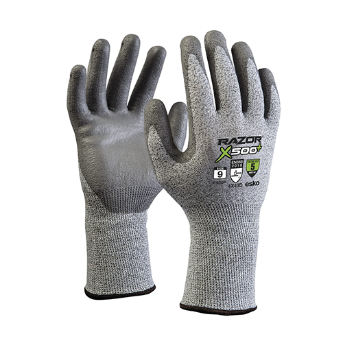Razor Plus X500+ Cut 5 PU Dip Gloves | Carton of 120 Pairs