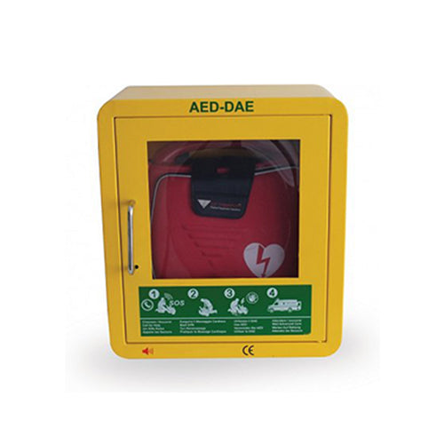 AED Outdoor cabinet Yellow Mech Lock with Alarm