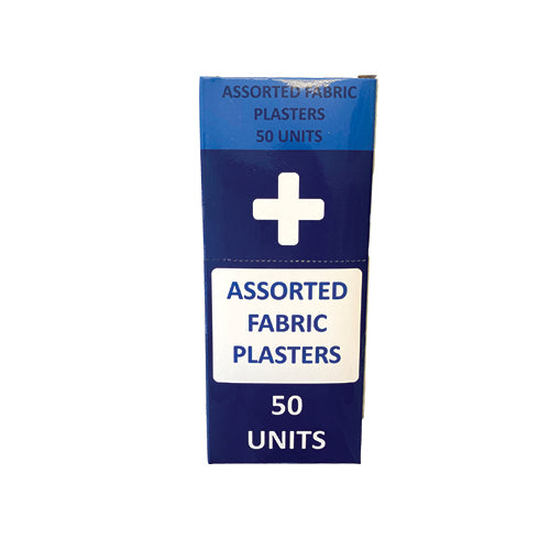 Fabric Assorted Plasters | Box of 50