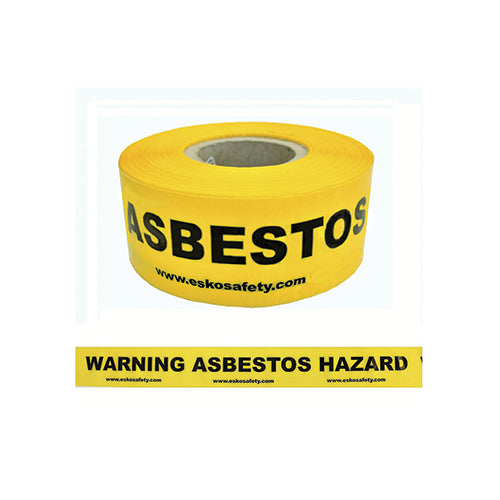 Asbestos Hazard Warning Barrier Warning Tape