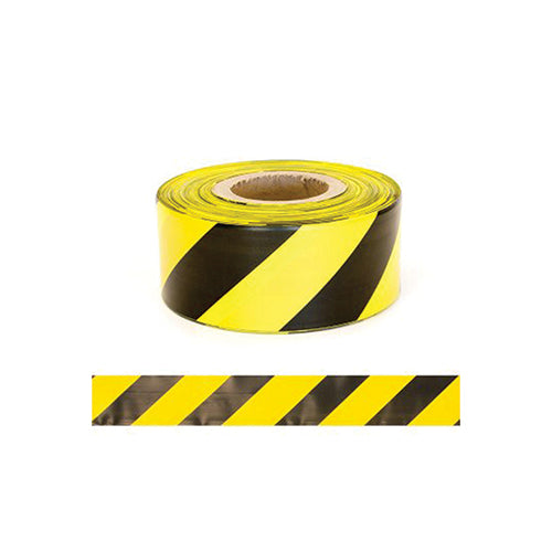 Esko | Diagonal Yellow/Black Stripe Barrier Warning Tape
