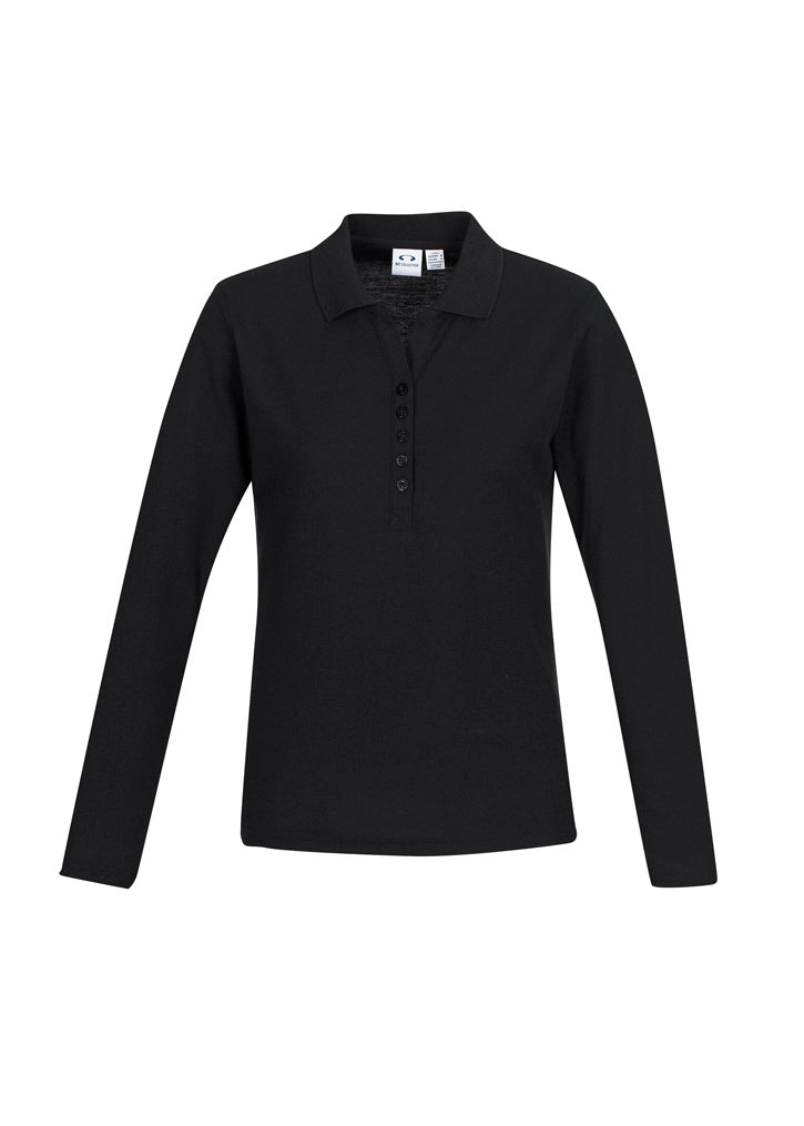 Crew Ladies L/S Polo | P400LL