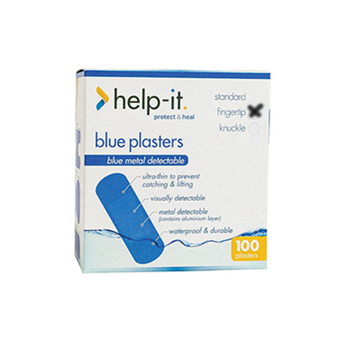 Blue detectable plasters | Total First Aid — First Aid Plus Limited T/A ...