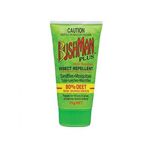 Bushman Plus 80% Deet with Sunscreen | 75g