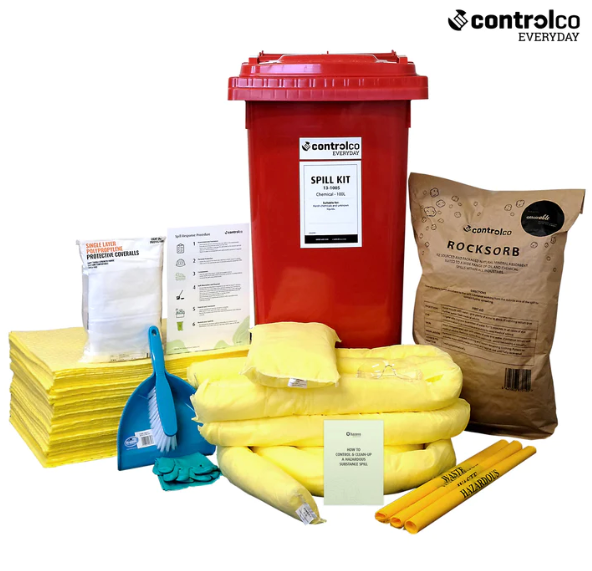 Controlco Chemical Starter Spill Kit | 100L — First Aid Plus Limited T ...