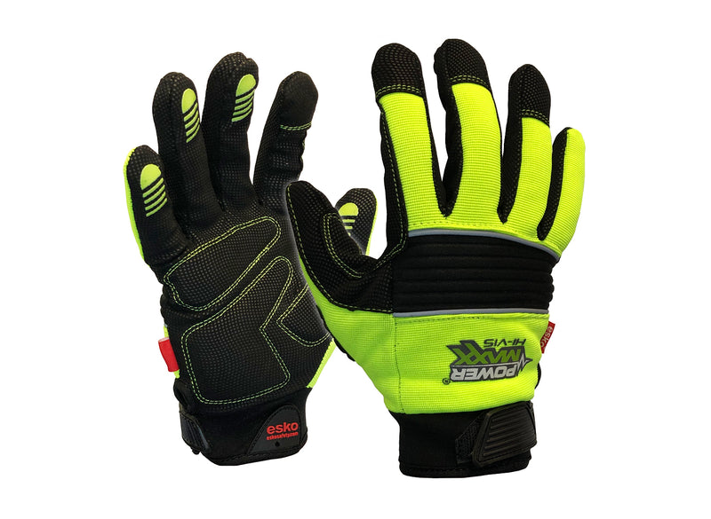 Powermaxx Hi-Vis Mechanics Glove | 12 Pairs