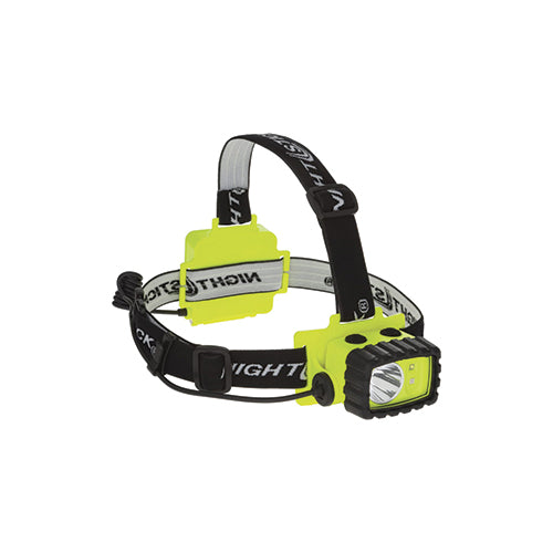 NightStick Intrinsically Safe Dual-Light Headlamp | Night Vision Green