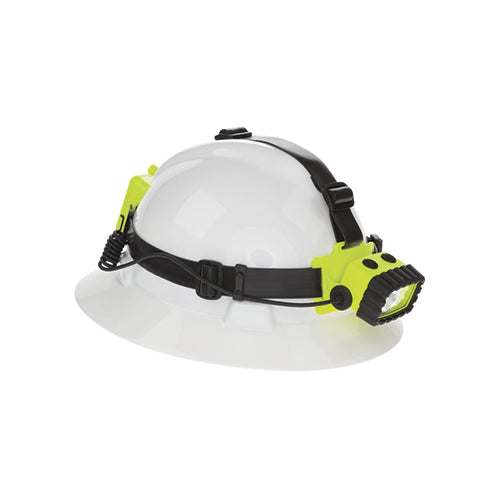 NightStick Intrinsically Safe Dual-Light Headlamp | Night Vision Green
