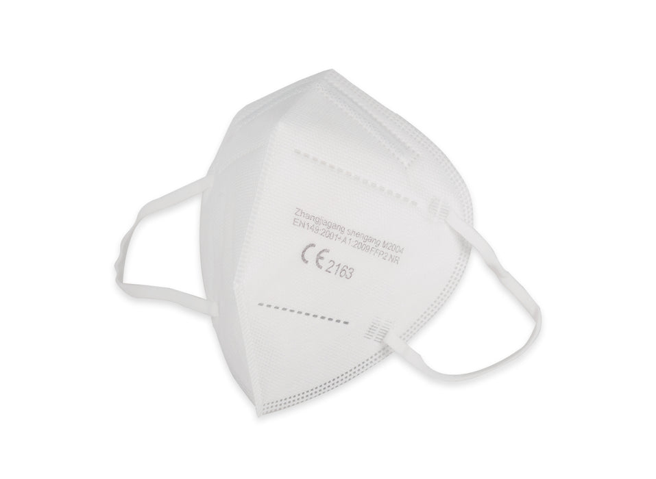 FFP2 Filtering Face Mask | Single individually wrapped Vertical Fold